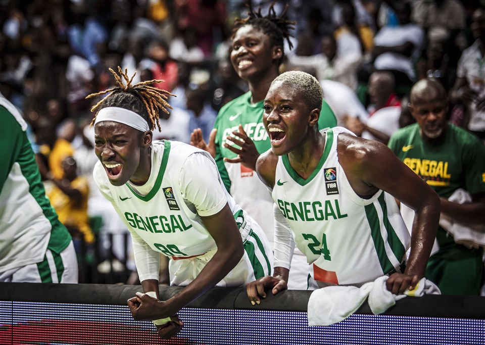 Photo joueuses equipe feminine senegal basketball 1