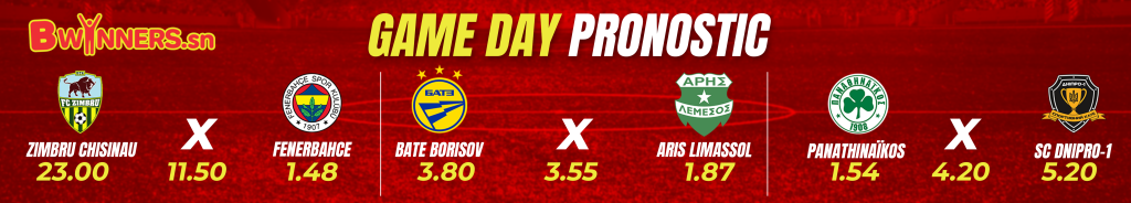 gameday pronostic Recupere