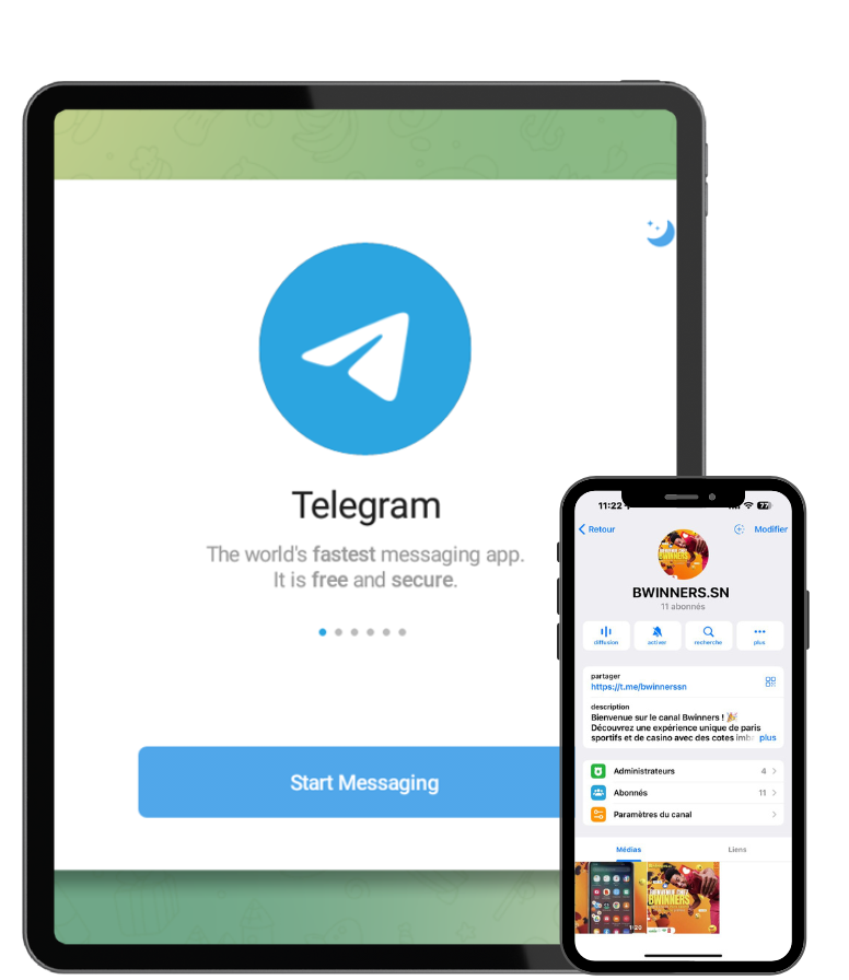 Telegram Bwinners